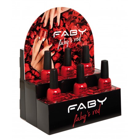 FABY'S RED 6PCS